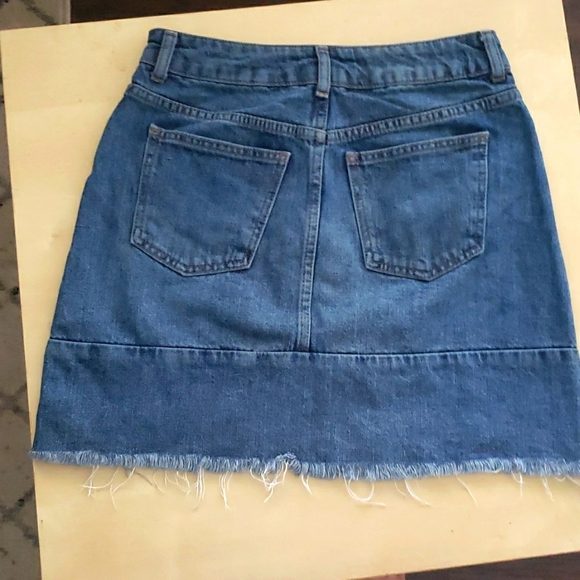 Topshop MOTO Denim blue skirt 💙 - Picture 6 of 8